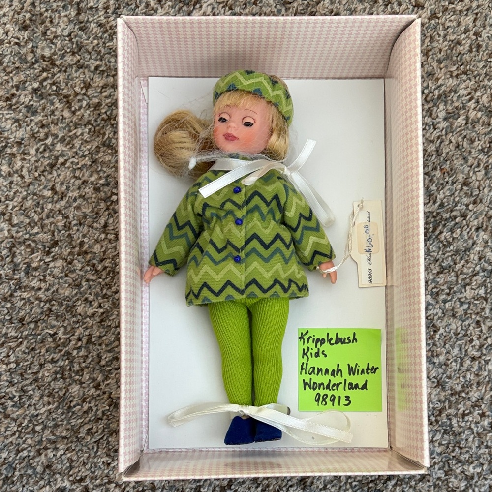 Kripplebush Kids Doll in Green Outfit